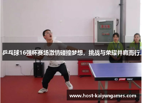 乒乓球16强杯赛场激情碰撞梦想,挑战与荣耀并肩而行 乒乓球16强杯赛场激情碰撞梦想,挑战与荣耀并肩而行