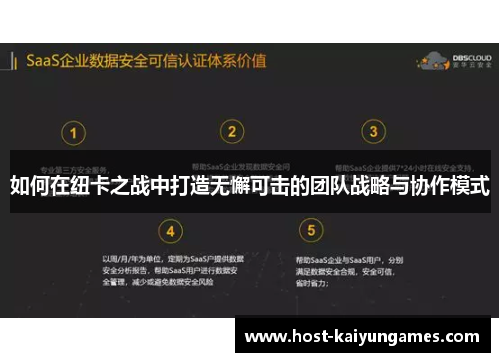 如何在纽卡之战中打造无懈可击的团队战略与协作模式 如何在纽卡之战中打造无懈可击的团队战略与协作模式